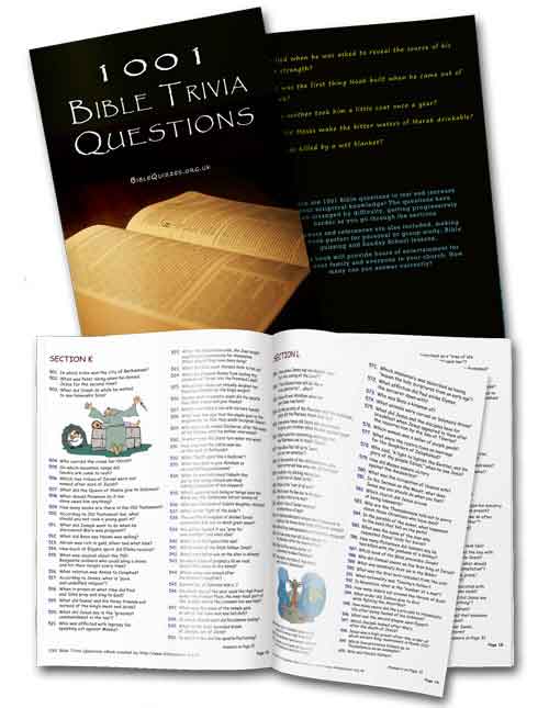 1001 Bible Trivia Questions